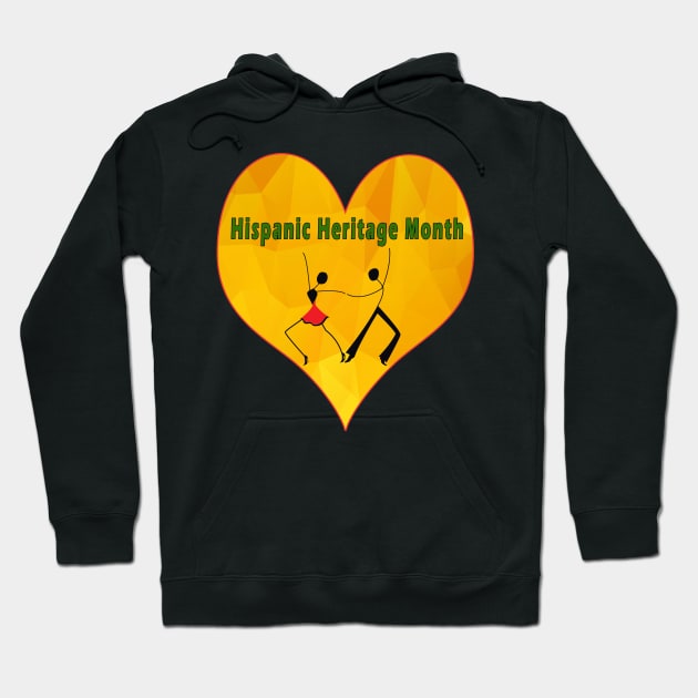 National Hispanic Heritage Month Hoodie by salah_698